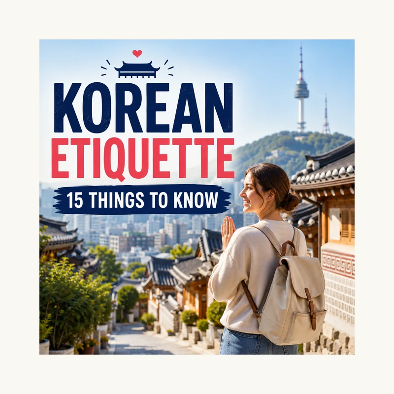 Korean Etiquette for Tourists: 15 Things to Know Before Visiting Korea (2026)