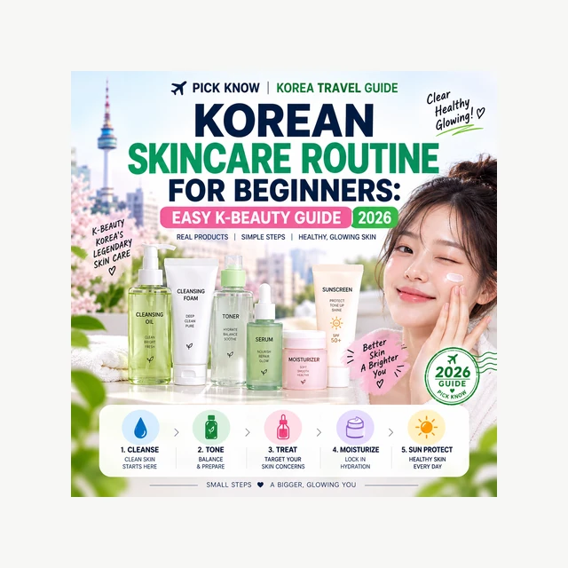 Korean Skincare Routine for Beginners: Easy K-Beauty Guide 2026