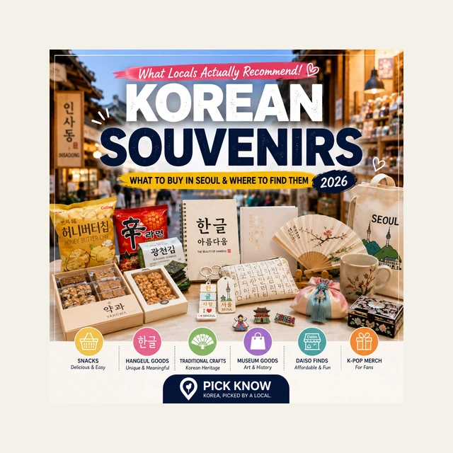 Korean Souvenirs: What to Buy in Seoul & Where to Find Them (2026)