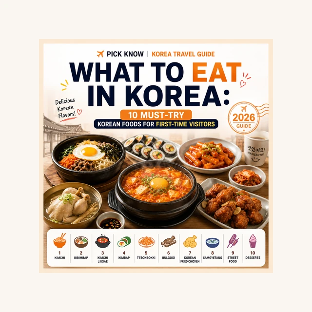 10 must-try Korean foods for first-time visitors to Korea
